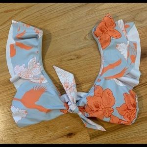 Shein ruffle bikini top